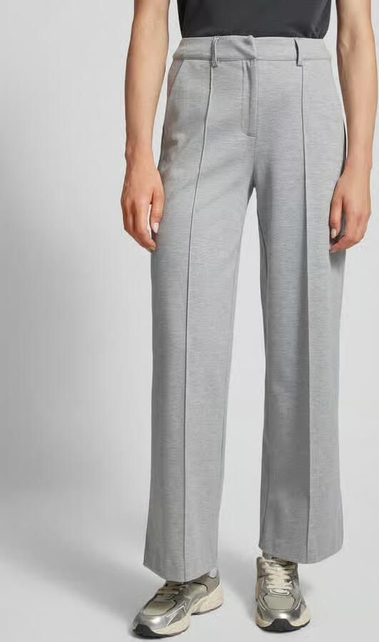Ichi Stoffen broek met vaste persplooien model 'KATE' - Foto 2
