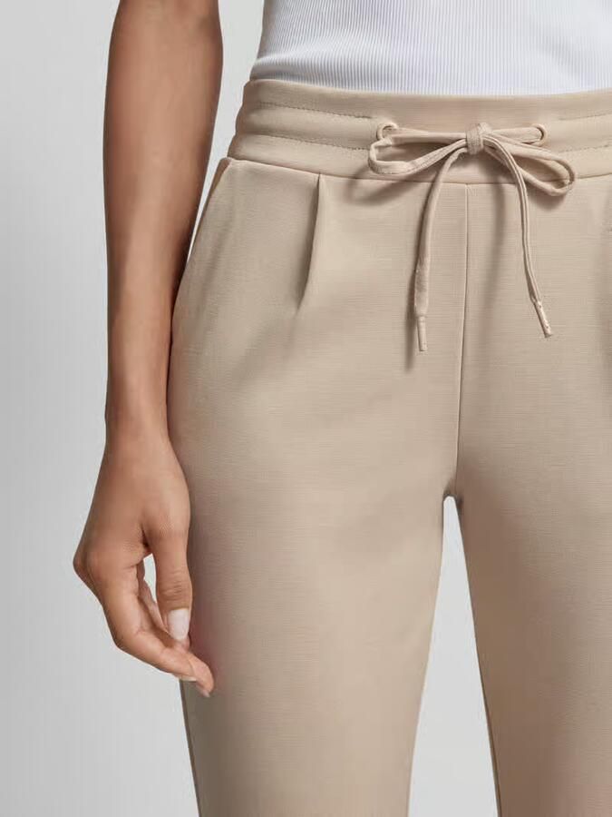 Ichi Sweatpants met elastische band model 'KATE'