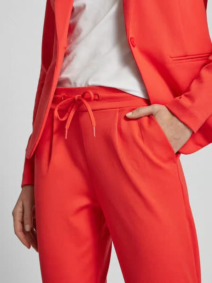 Ichi Sweatpants met elastische band model 'KATE'