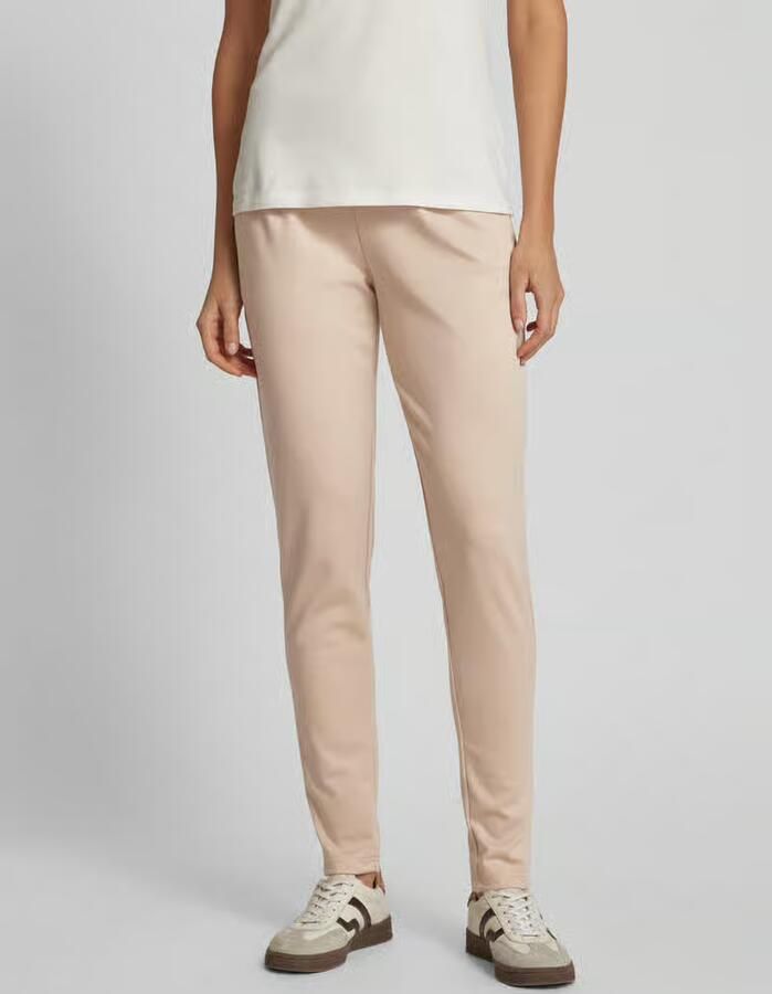 Ichi Beige Lace-Fastening Enkellange Broek Beige Dames - Foto 4