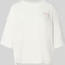 Ichi T-shirt met motiefprint op de achterkant model 'NICA'