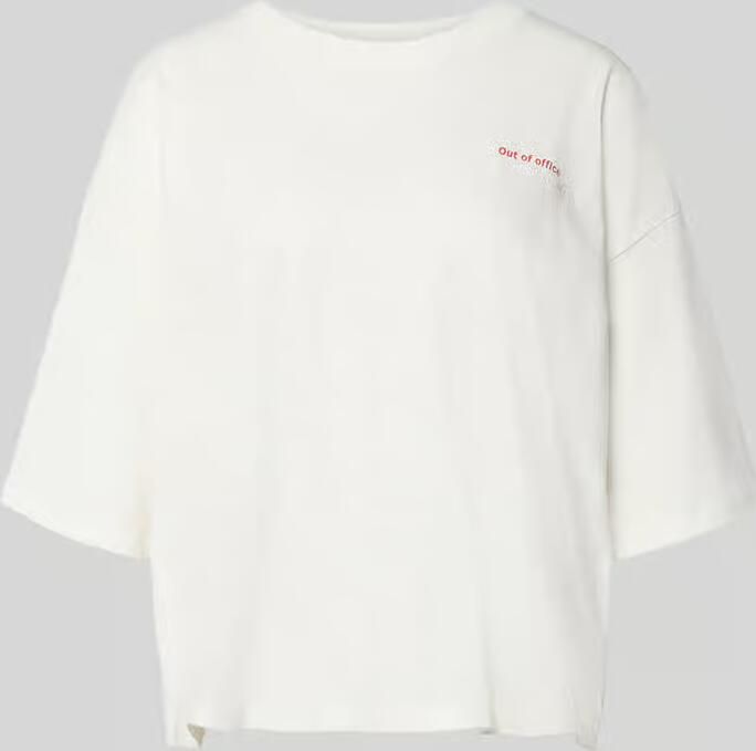 Ichi T-shirt met motiefprint op de achterkant model 'NICA' - Foto 2