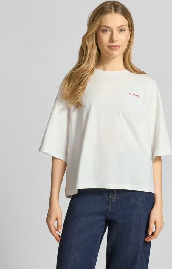 Ichi T-shirt met motiefprint op de achterkant model 'NICA' - Foto 2