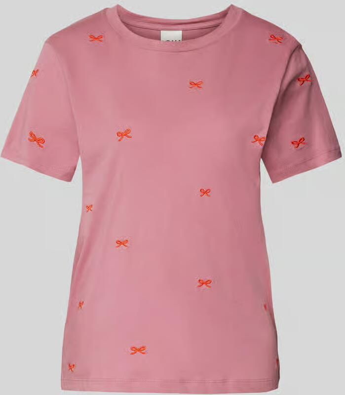 Ichi T-shirt met motiefstitching model 'CAMINO' - Foto 4