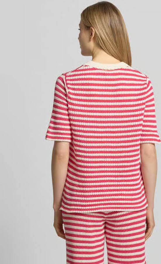 Ichi T-shirt met polokraag en knoopsluiting model 'LORIANNA' - Foto 2