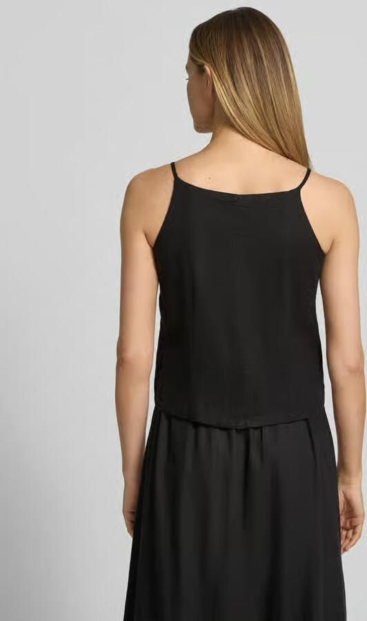 Ichi Top met korte mouwen van mix van linnen en viscose model 'LINNO' - Foto 3