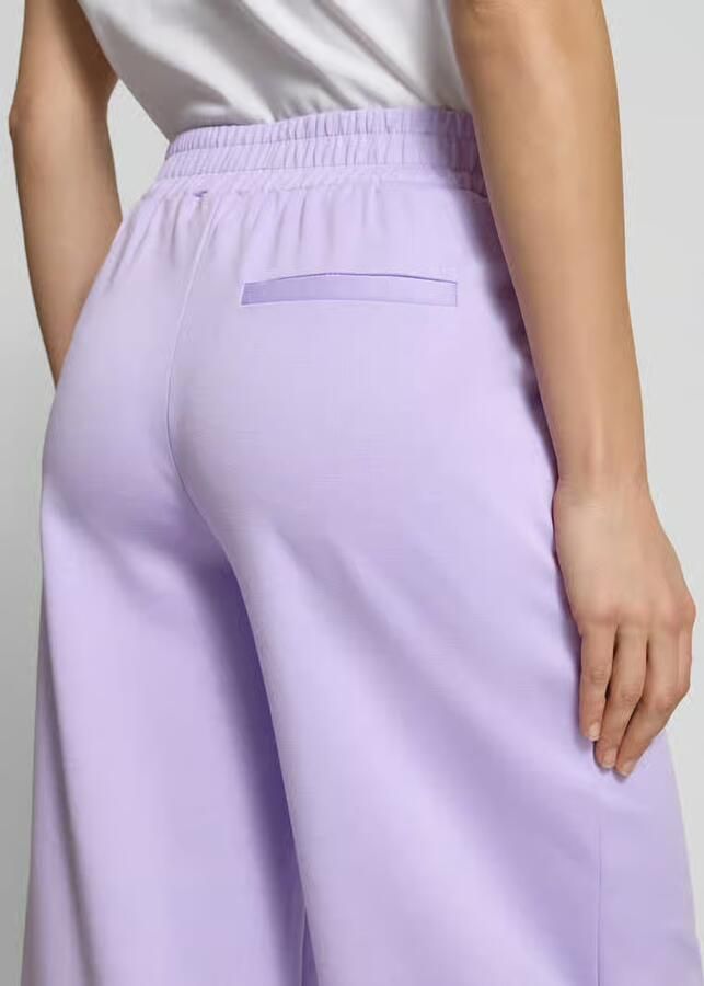 Ichi Wide fit broek met elastische band model 'Kate' - Foto 2