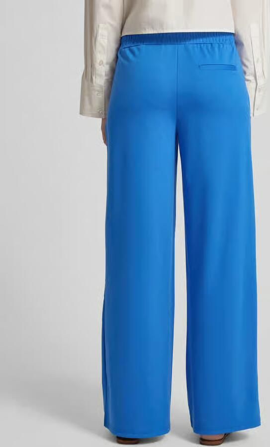 Ichi Wide fit broek met elastische band model 'KATE' - Foto 4