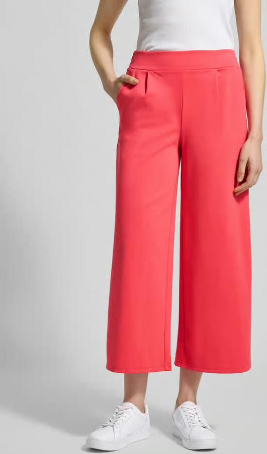 Ichi Wide fit broek met elastische band model 'Kate' - Foto 2
