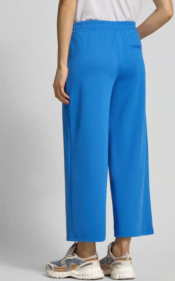 Ichi Wide fit broek met elastische band model 'Kate'