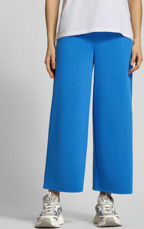 Ichi Wide fit broek met elastische band model 'Kate' - Foto 3