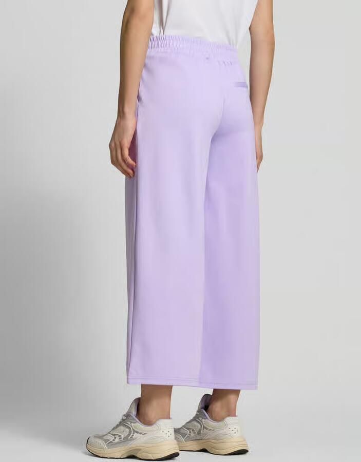 Ichi Wide fit broek met elastische band model 'Kate'