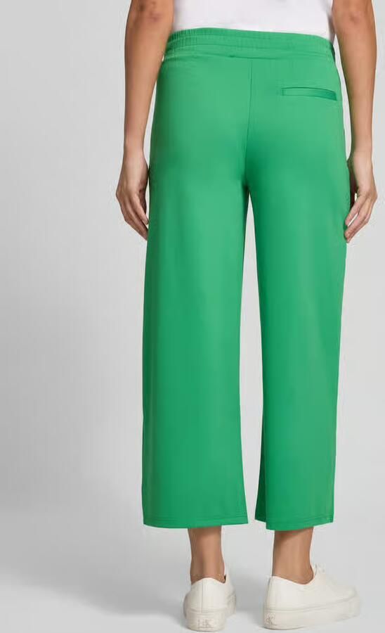 Ichi Wide fit broek met elastische band model 'Kate' - Foto 3