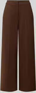 Ichi wide fit broek met viscose model 'Kate'
