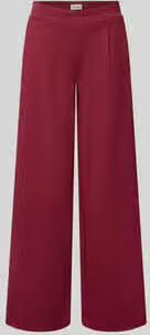 Ichi wide fit broek met viscose model 'Kate'