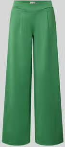 Ichi wide fit broek met viscose model 'Kate'