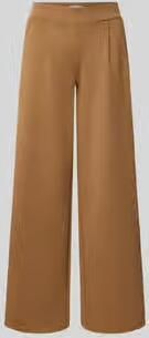 Ichi wide fit broek met viscose model 'Kate'