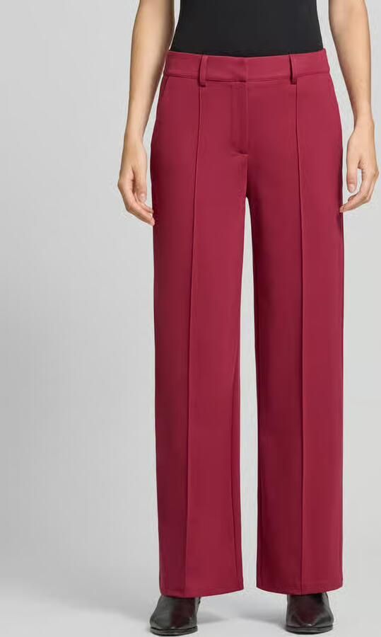 Ichi wide fit broek met viscose model 'Kate' - Foto 3