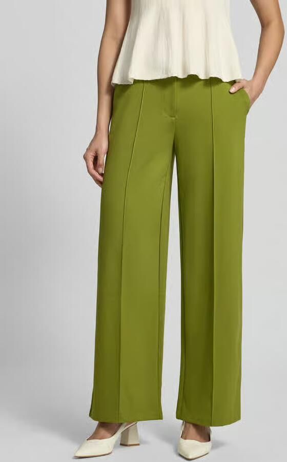 Ichi wide fit broek met viscose model 'Kate' - Foto 2