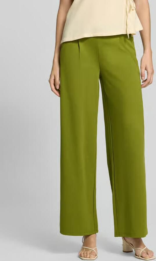 Ichi wide fit broek met viscose model 'Kate' - Foto 3