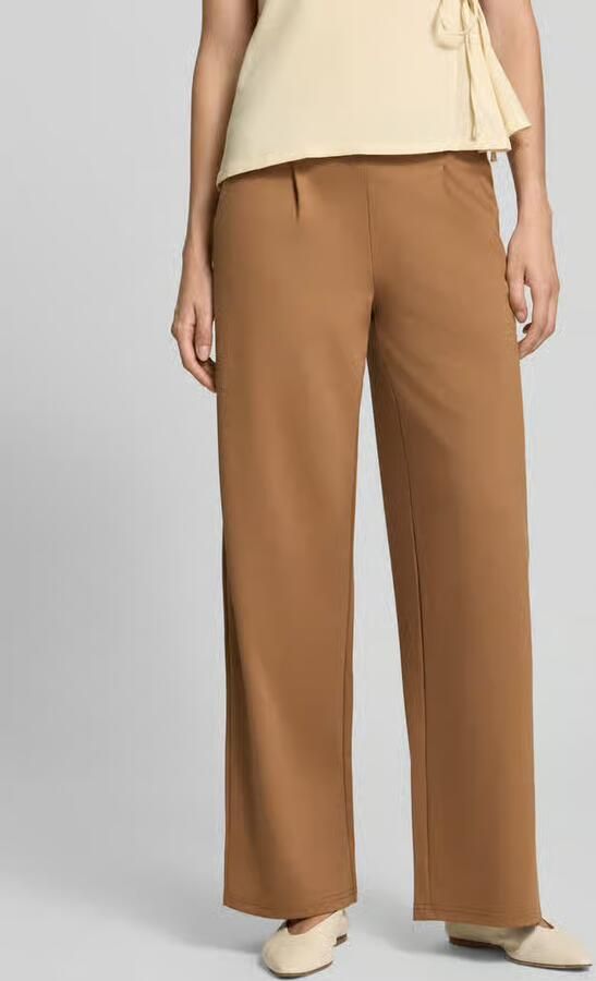 Ichi wide fit broek met viscose model 'Kate' - Foto 2