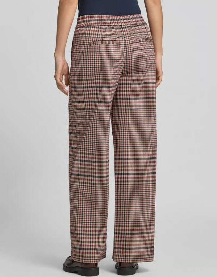 Ichi wide fit broek met viscose model 'Kate' - Foto 2
