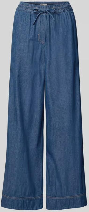 Ichi Wide fit Jeans met elastische band Model 'Archer' - Foto 2
