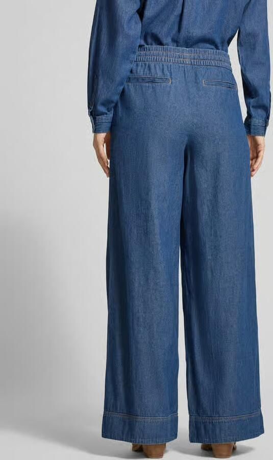 Ichi Wide fit Jeans met elastische band Model 'Archer'
