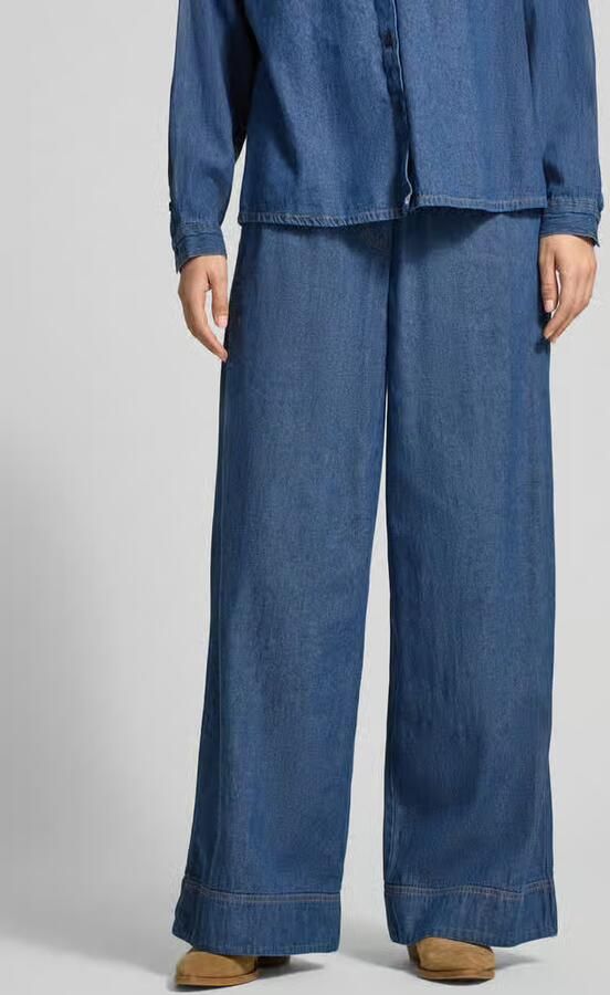 Ichi Wide fit Jeans met elastische band Model 'Archer' - Foto 3