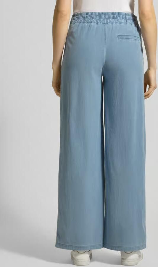 Ichi Wide fit Jeans met elastische band Model 'KATE'