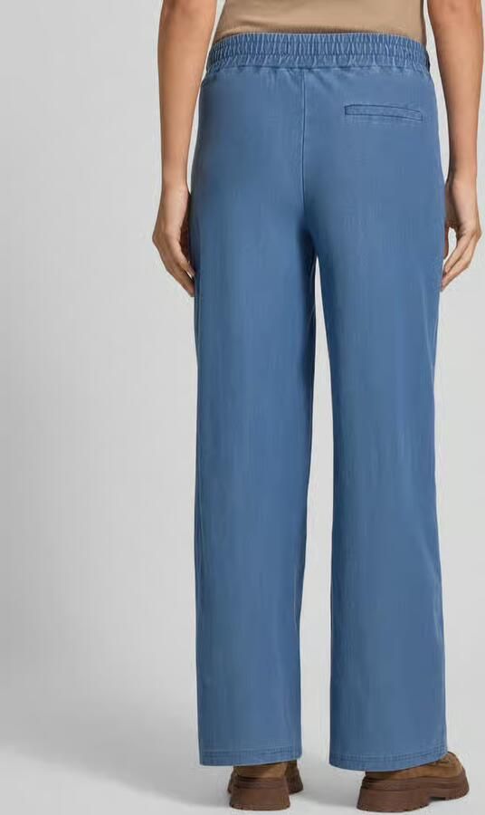 Ichi Wide fit Jeans met elastische band Model 'KATE'