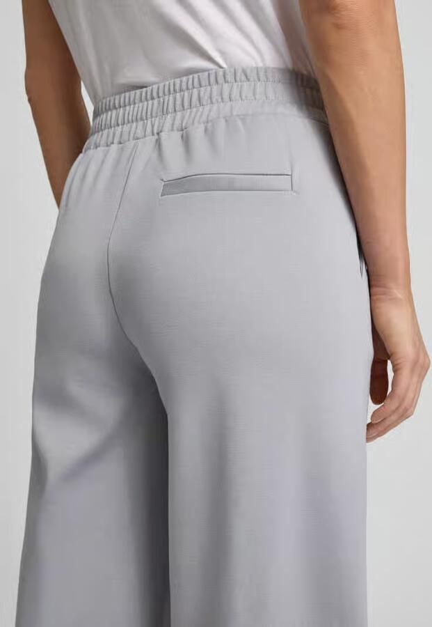 Ichi Wide fit stoffen broek met viscose model 'Kate' - Foto 2