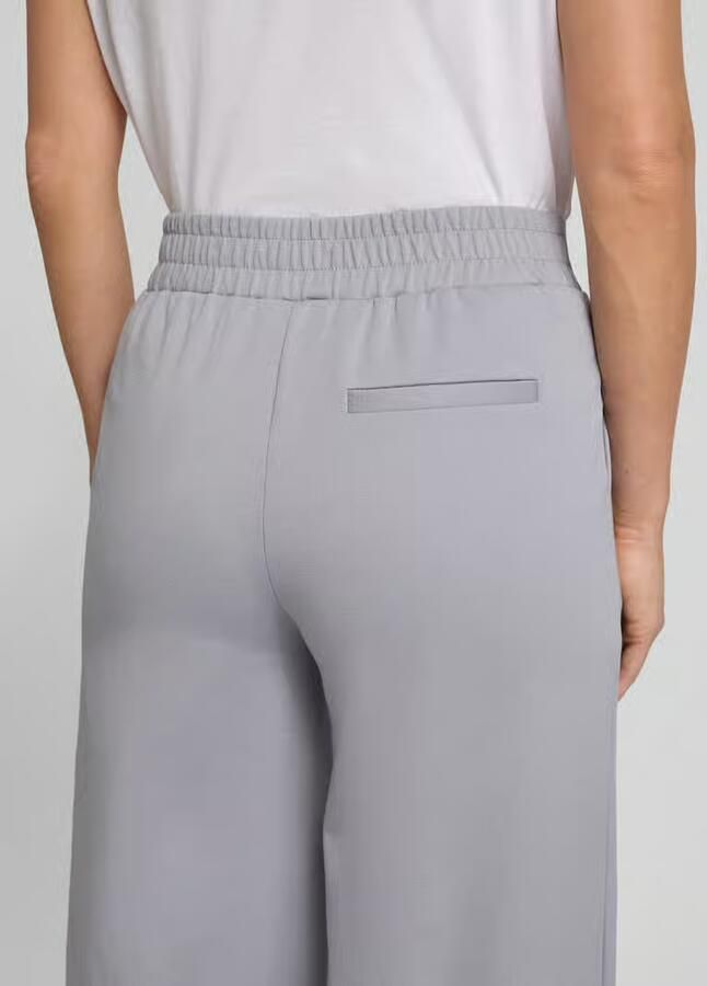 Ichi Wide fit stoffen broek met viscose model 'Kate' - Foto 2