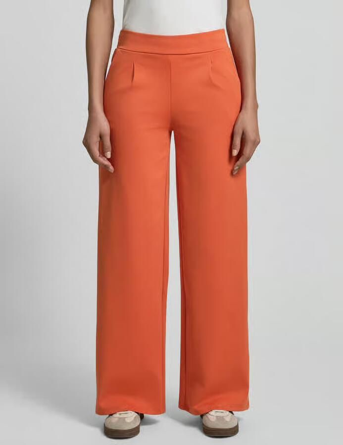 Ichi Wide fit stoffen broek met viscose Model 'Kate' - Foto 8