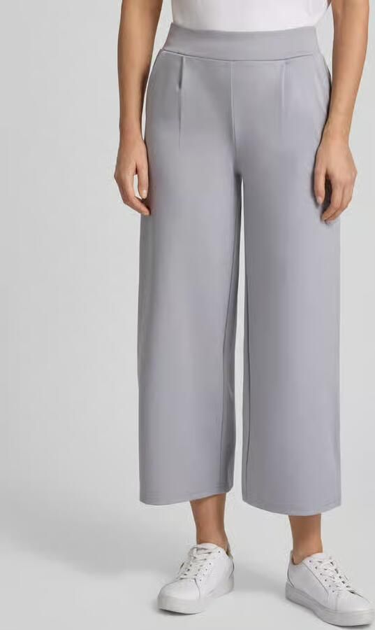 Ichi Wide fit stoffen broek met viscose Model 'Kate' - Foto 3