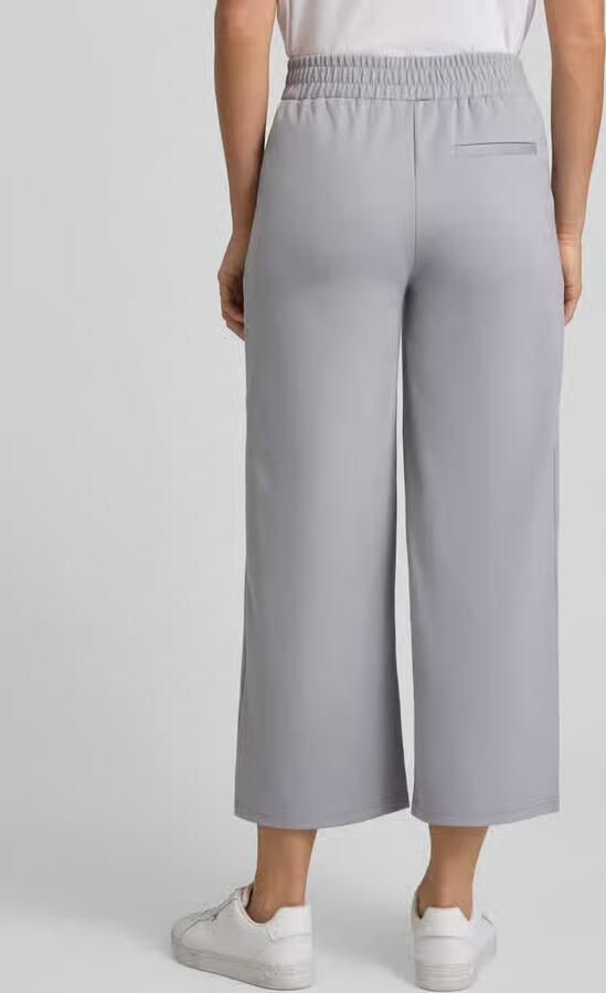 Ichi Wide fit stoffen broek met viscose Model 'Kate'