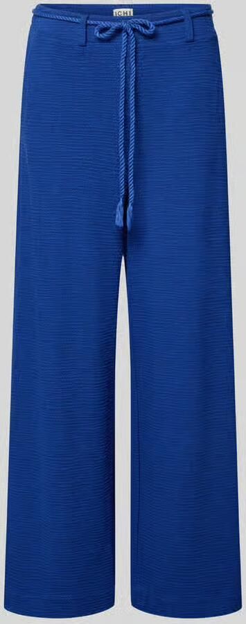 Ichi wide fit stoffen broek van viscosemix model 'Lumina' - Foto 2