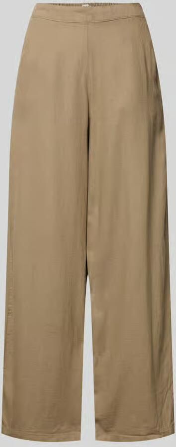 Ichi Wide leg broek met steekzakken model 'LINNO' - Foto 2