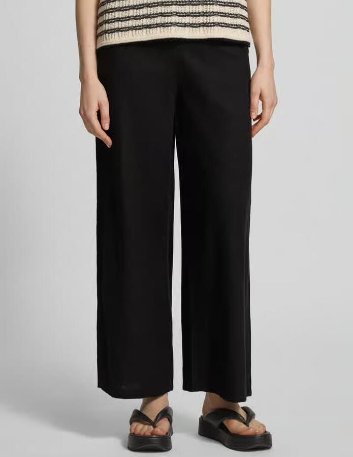 Ichi Wide leg broek met steekzakken model 'LINNO' - Foto 2