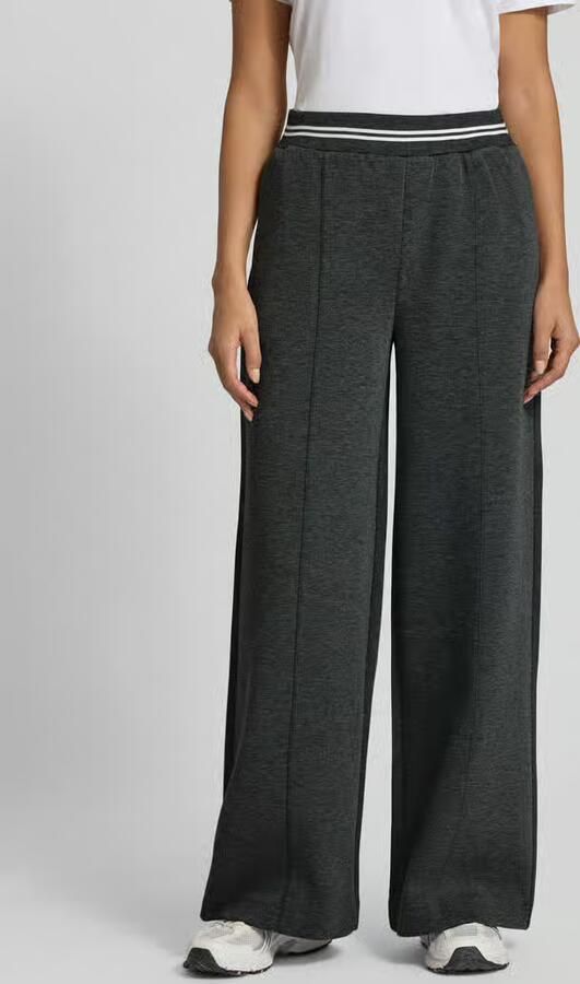 Ichi Wide leg stoffen broek met elastische band model 'KATE' - Foto 2