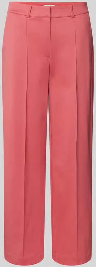 Ichi Wide leg stoffen broek met vaste persplooien model 'KATE' - Foto 2