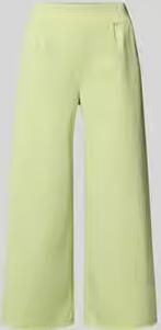 Ichi Wide leg-sweatpants met elastische tailleband model 'Kate'
