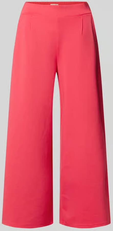 Ichi Wide leg-sweatpants met elastische tailleband model 'Kate' - Foto 2