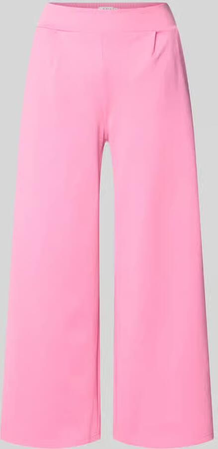 Ichi Wide leg-sweatpants met elastische tailleband model 'Kate' - Foto 2