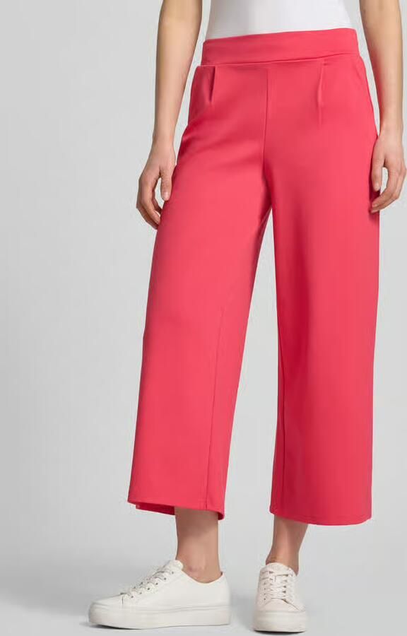 Ichi Wide leg-sweatpants met elastische tailleband model 'Kate' - Foto 2