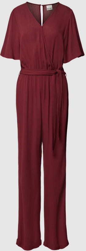 Ichi Jumpsuit met V-hals model 'Marrakech'