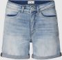 Ichi Korte jeans met vaste omslag aan de pijpen model 'Twiggy' - Thumbnail 2