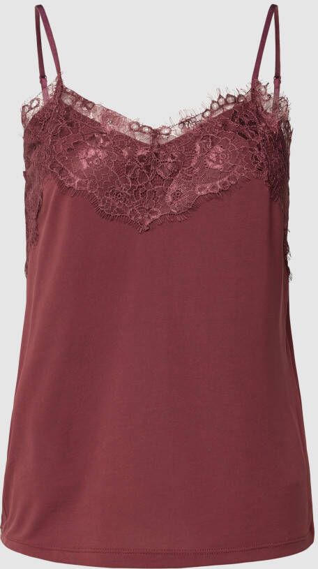 Ichi Top met kant model 'LIKE'