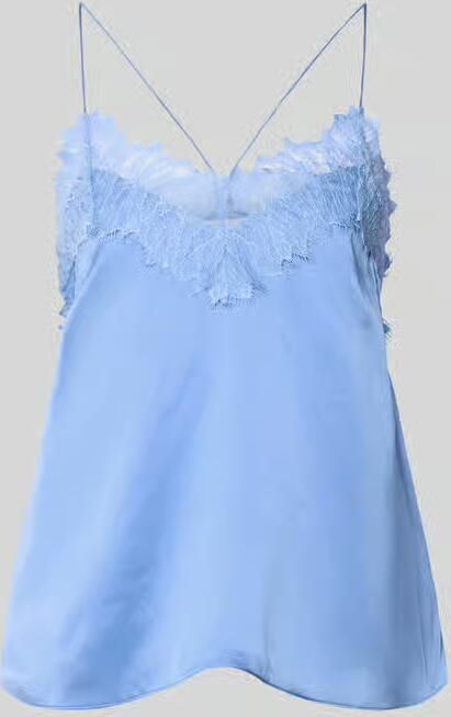 Iro Blouse van satijn met kant - Foto 2