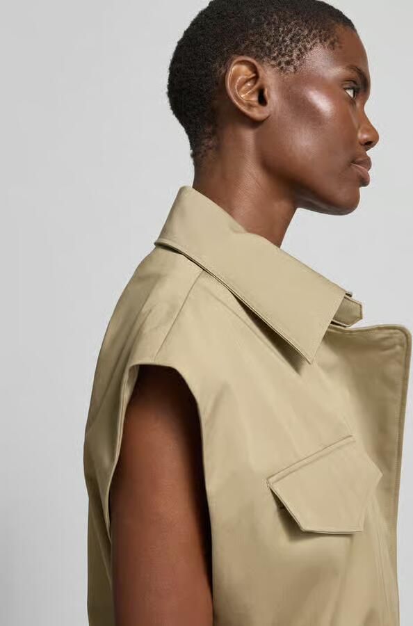 Iro Bodywarmer van puur katoen